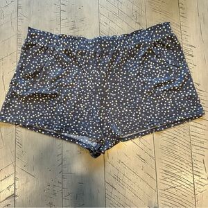 Secret Treasures Sleepwear Pajama Sleep Shorts Ladies size Large Stars w pockets